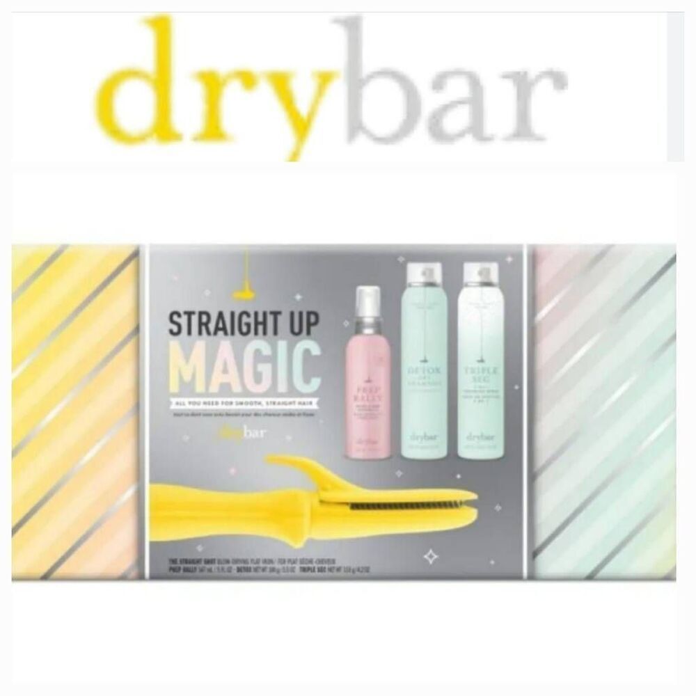 Drybar Straight Up Magic All You Need For Smooth Straight Hair Kit